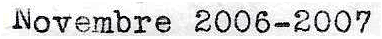 work experience November 2006 to November 2007 subtitle
